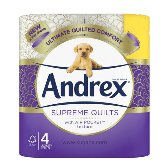 Andrex Supreme Quilts Toilet Tissue