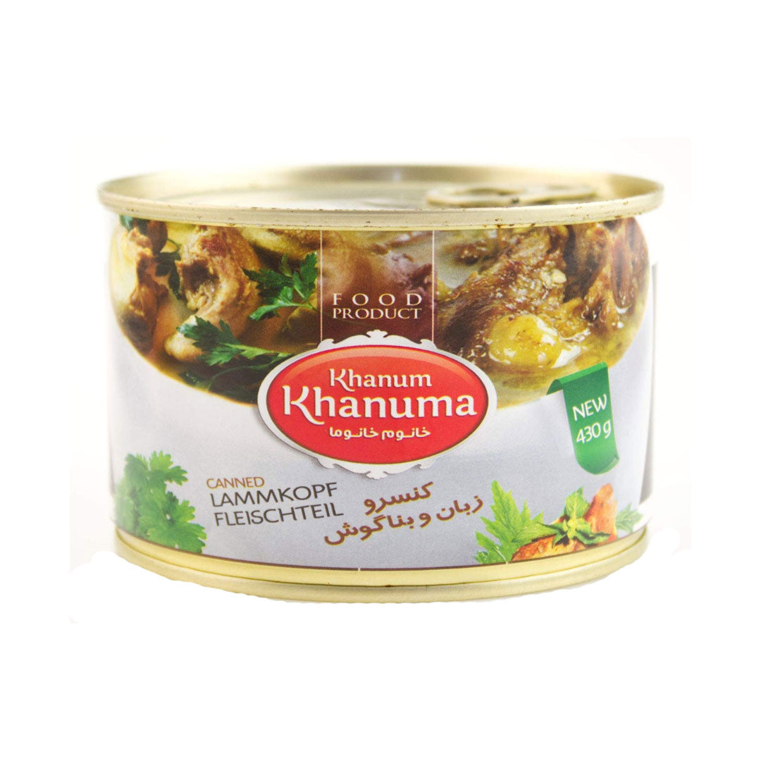 Khanum khanuma canned lammkopf fleischteil 430g