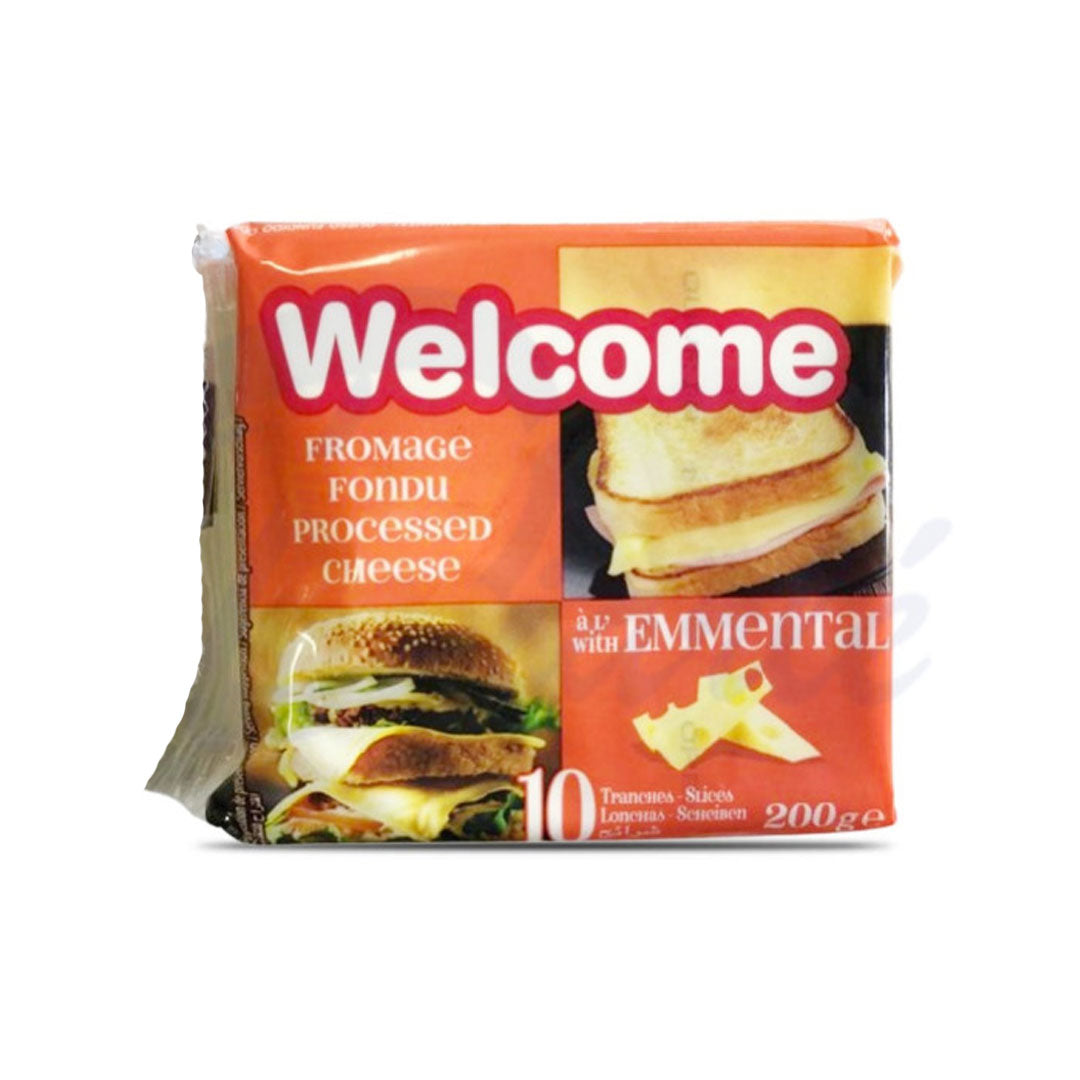 Welcome processed emmental cheese 200g