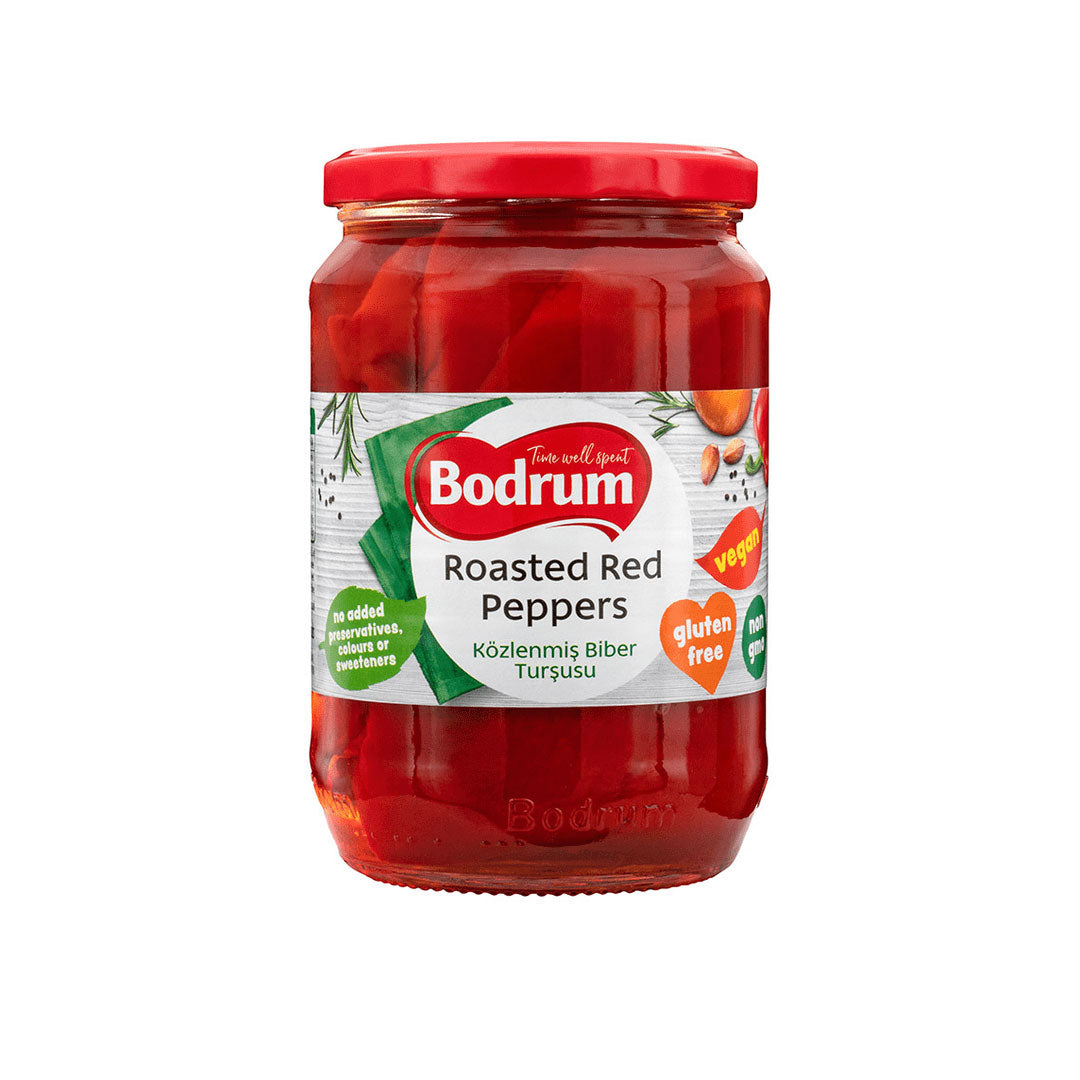 Bodrum Roasted Red Peppers  670 gr