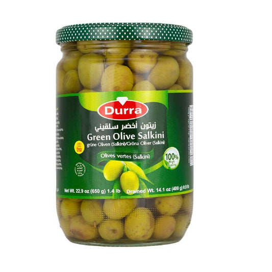 Durra Green Olives Salkini 650 gr