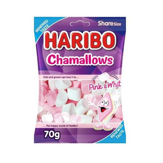 Haribo Chamallows Pembe & Beyaz 70 gr