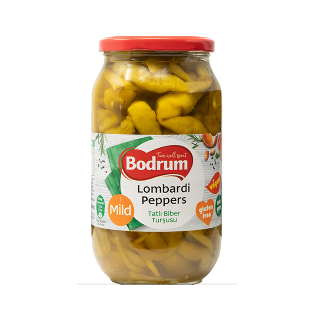 BODRUM Mild Lombardi Peppers Pickled 840g