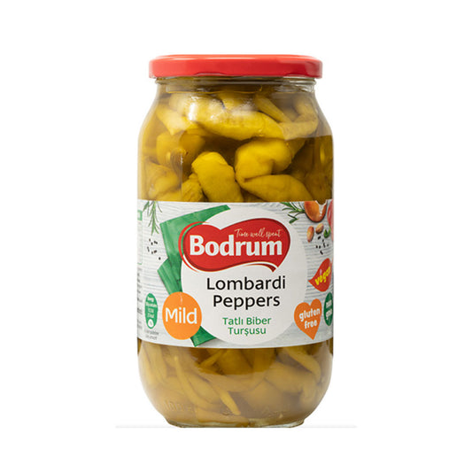 BODRUM Mild Lombardi Peppers Pickled 840g