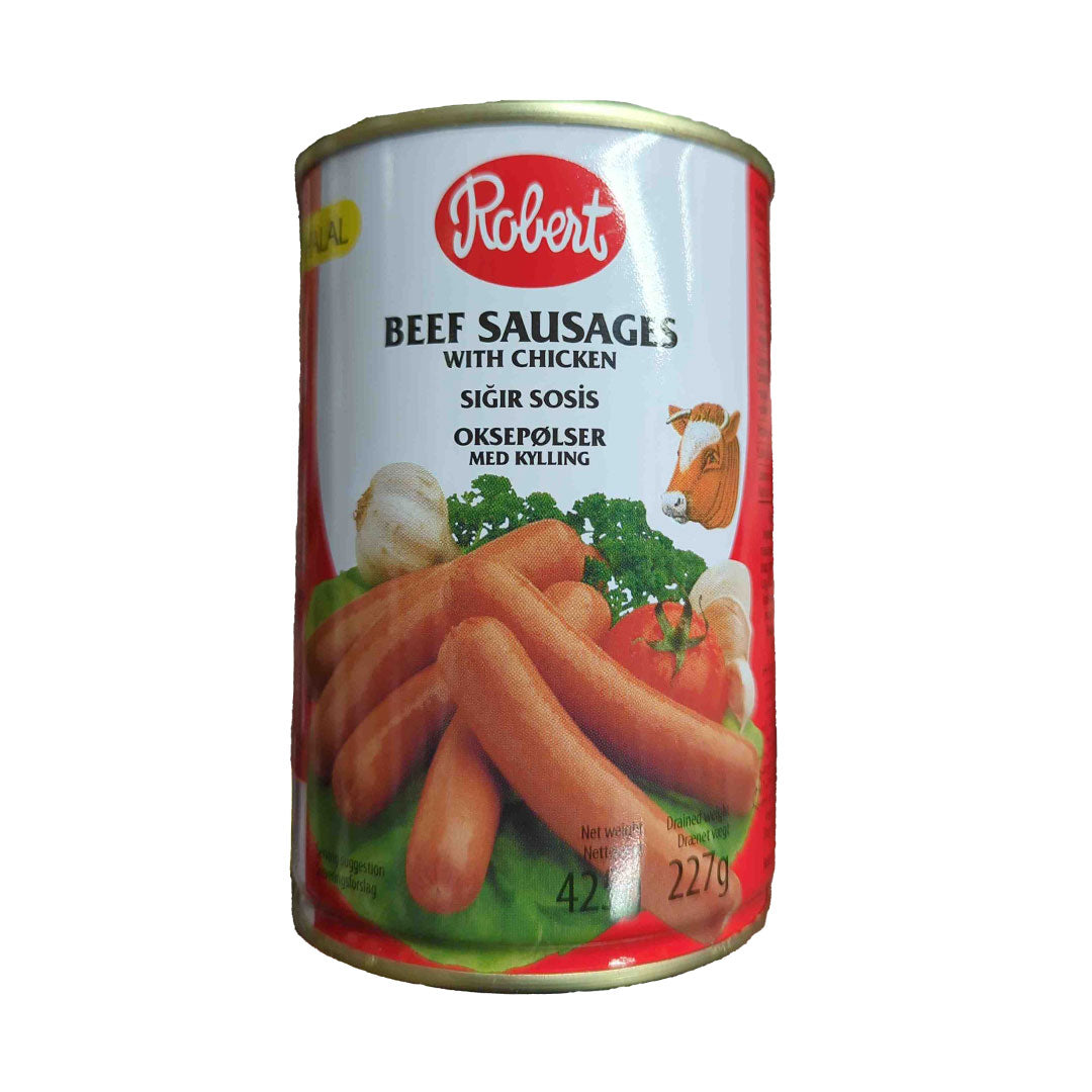 Robert beef sausages with chicken 425g