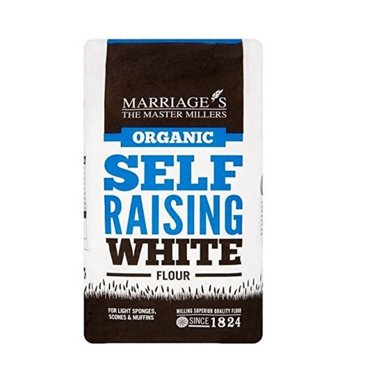 Marraige's organic self raising white flour 1kg