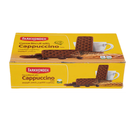 Farkhondeh Cocoa Biscuit With Cappuccino