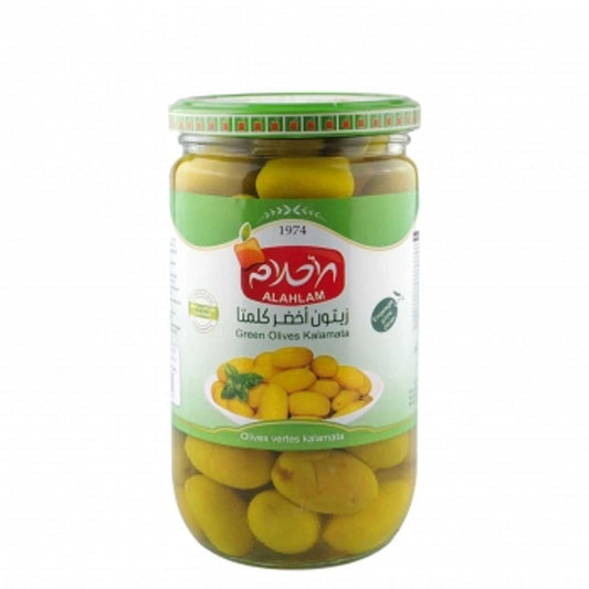 ALAHLAM Green Olives Kalamata 700g