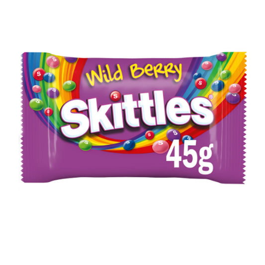 Skittles Şeker Yaban Mersini Aromalı 45 gr