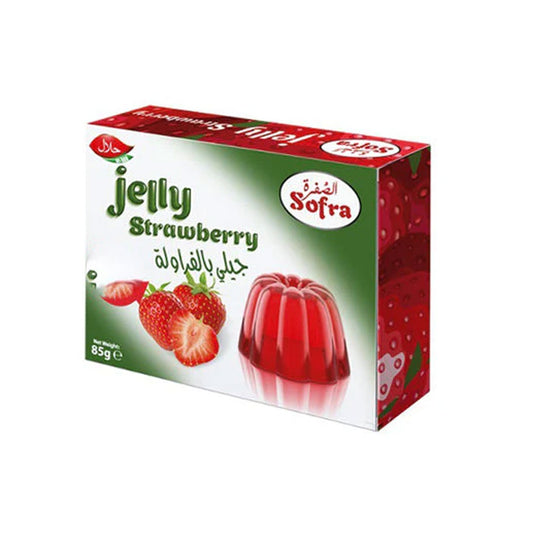 Sofra strawberry jelly 85g
