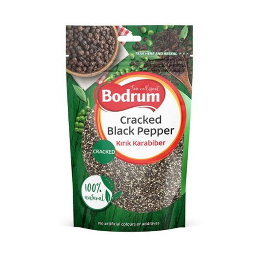 Bodrum Cracked Black Pepper 100gr