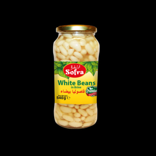 SOFRA WHITE BEANS IN BRINE 540G