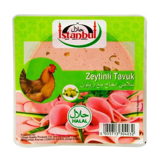 Istanbul Chicken Salami with Olives 800gr