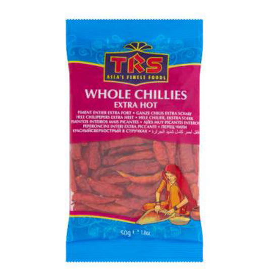 TRS Whole Chillies 50gr