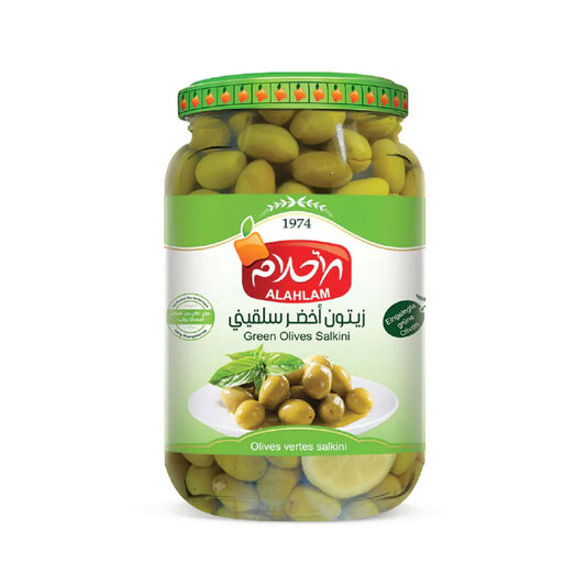 Alahlam Green Olives - Salkini 700g