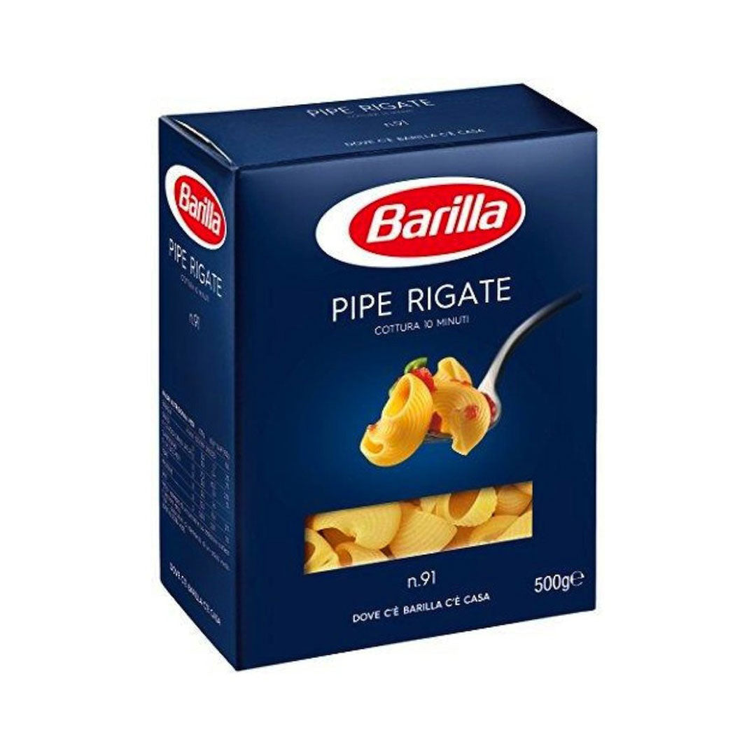 Barilla Pipe Rigate Makarna 500 gr