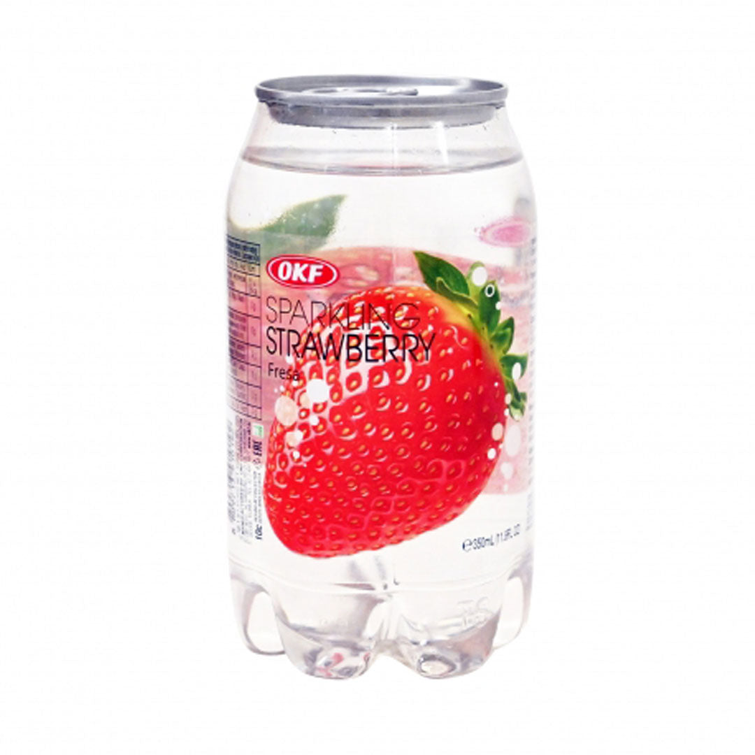 OKF Sparkling Flavored Water Strawberry 350ml