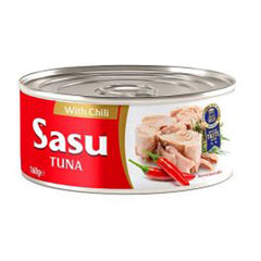 Sasu Canned Tuna With Chili 160g