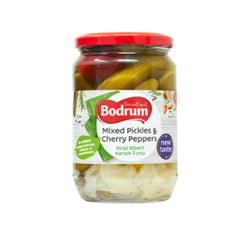 Bodrum Mixed Pickles & Cherry Peppers 720gr