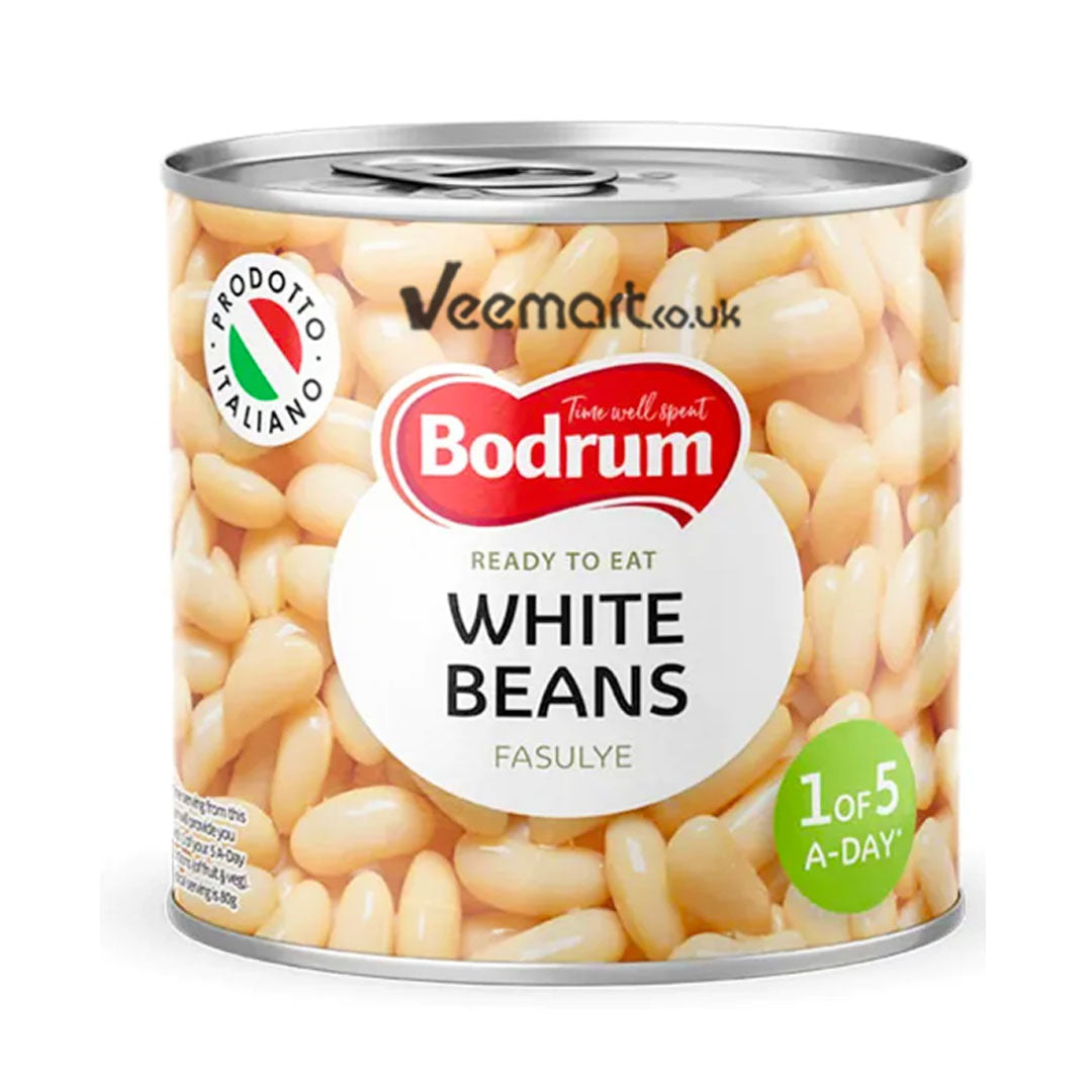 Bodrum Boiled White Beans 800gr