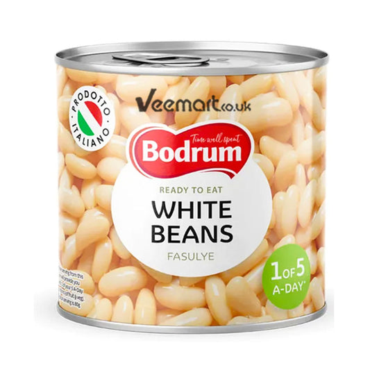 Bodrum Boiled White Beans 800gr