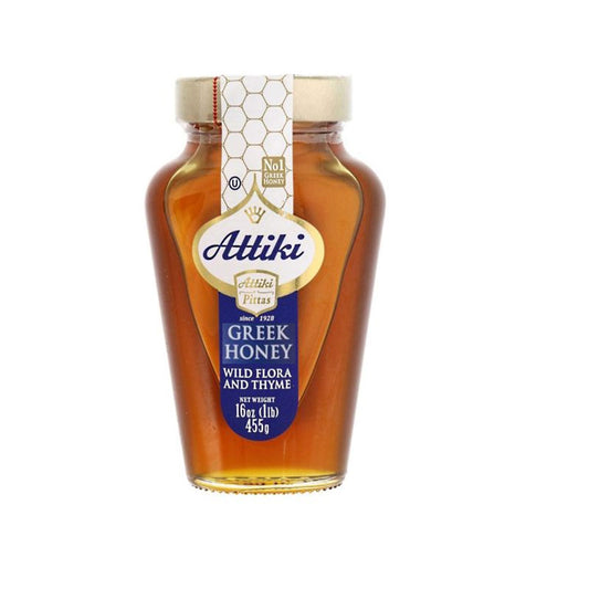 ATTIKI Greek Honey Wild Flora and Thyme 455g
