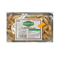 Bakhtar Almonds in Shell 200gr