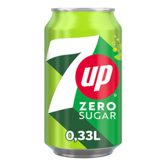 7up Lemon & Lime Flavour Zero Sugar 330ml