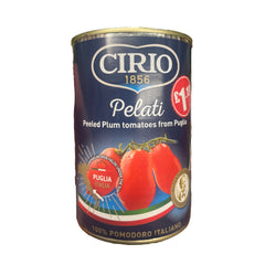 Cirio peeled plum tomatoes 400g
