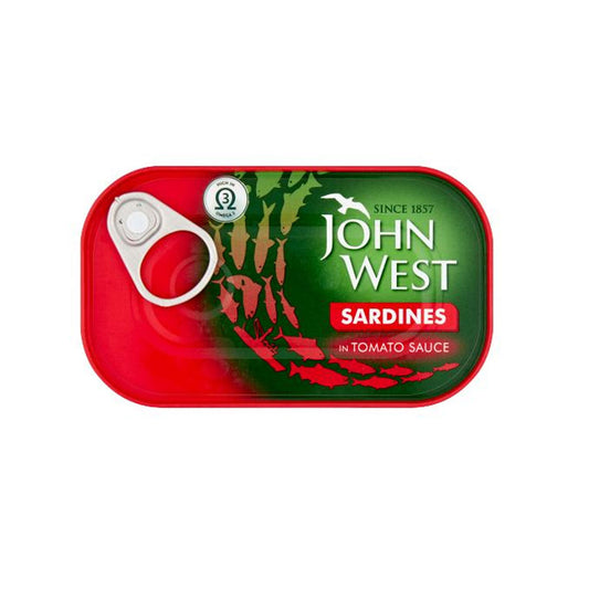 سردين جون غرب بصلصة الطماطم 120 جرام