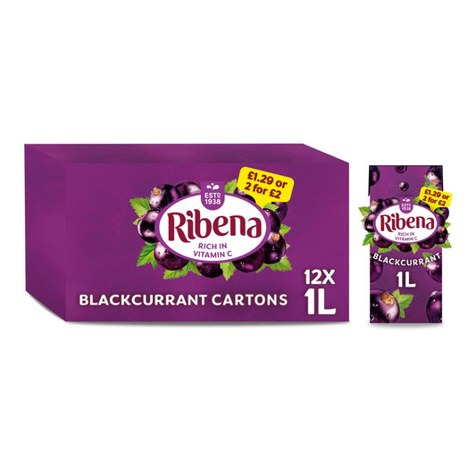 Ribena Blackcurrant Juice 1litr