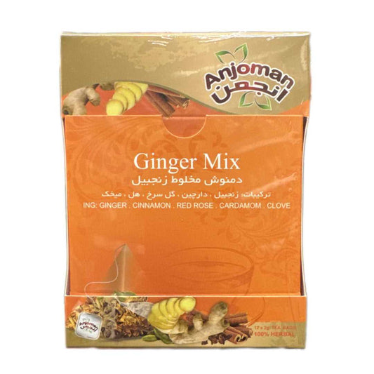 Anjoman Ginger Mix tea 12bags
