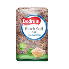 Bodrum fine black salt 1kg