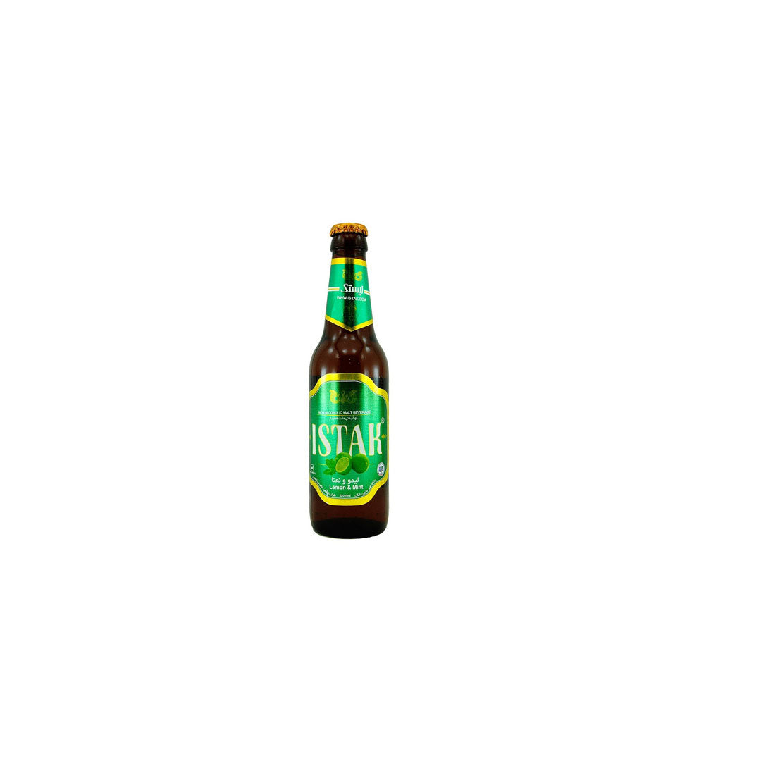 İstak limonlu naneli malt birası içeceği 330 ml