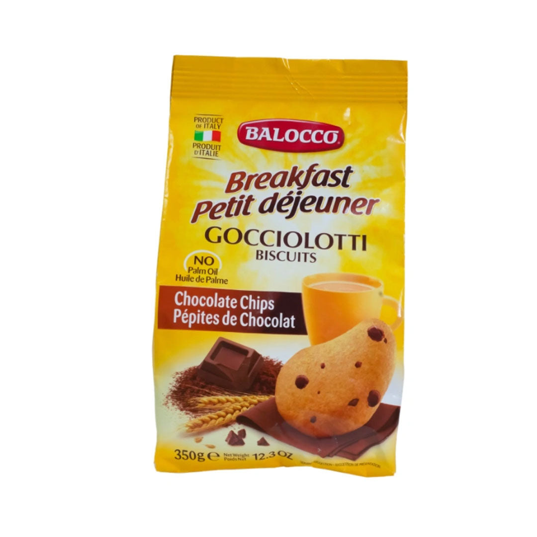 Balocco biscuits with chocolate chips 350g