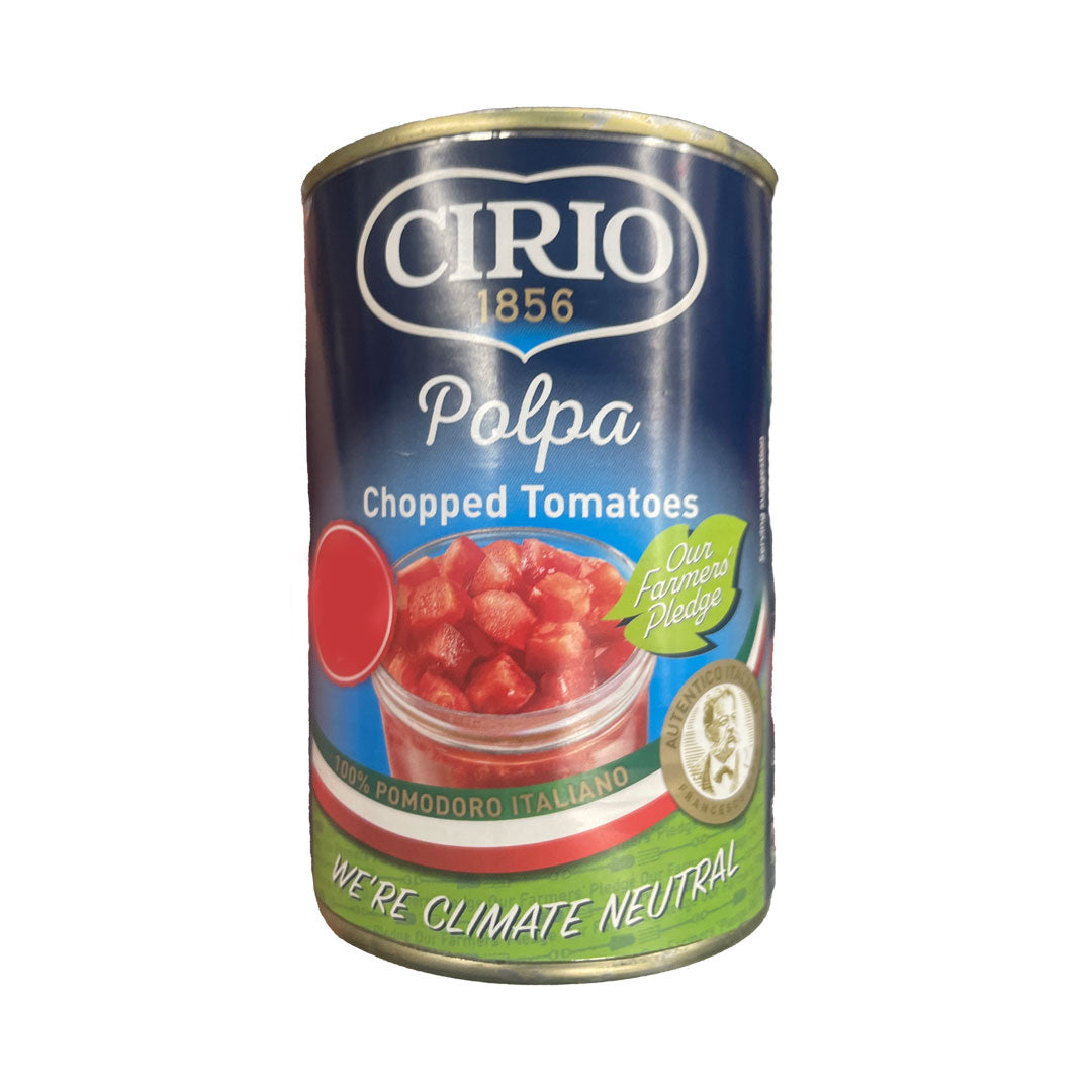 Cirio polpa chopped tomatoes 400g