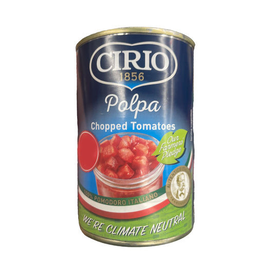 Cirio polpa chopped tomatoes 400g