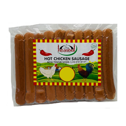 Istanbul hot chicken sausage 400g