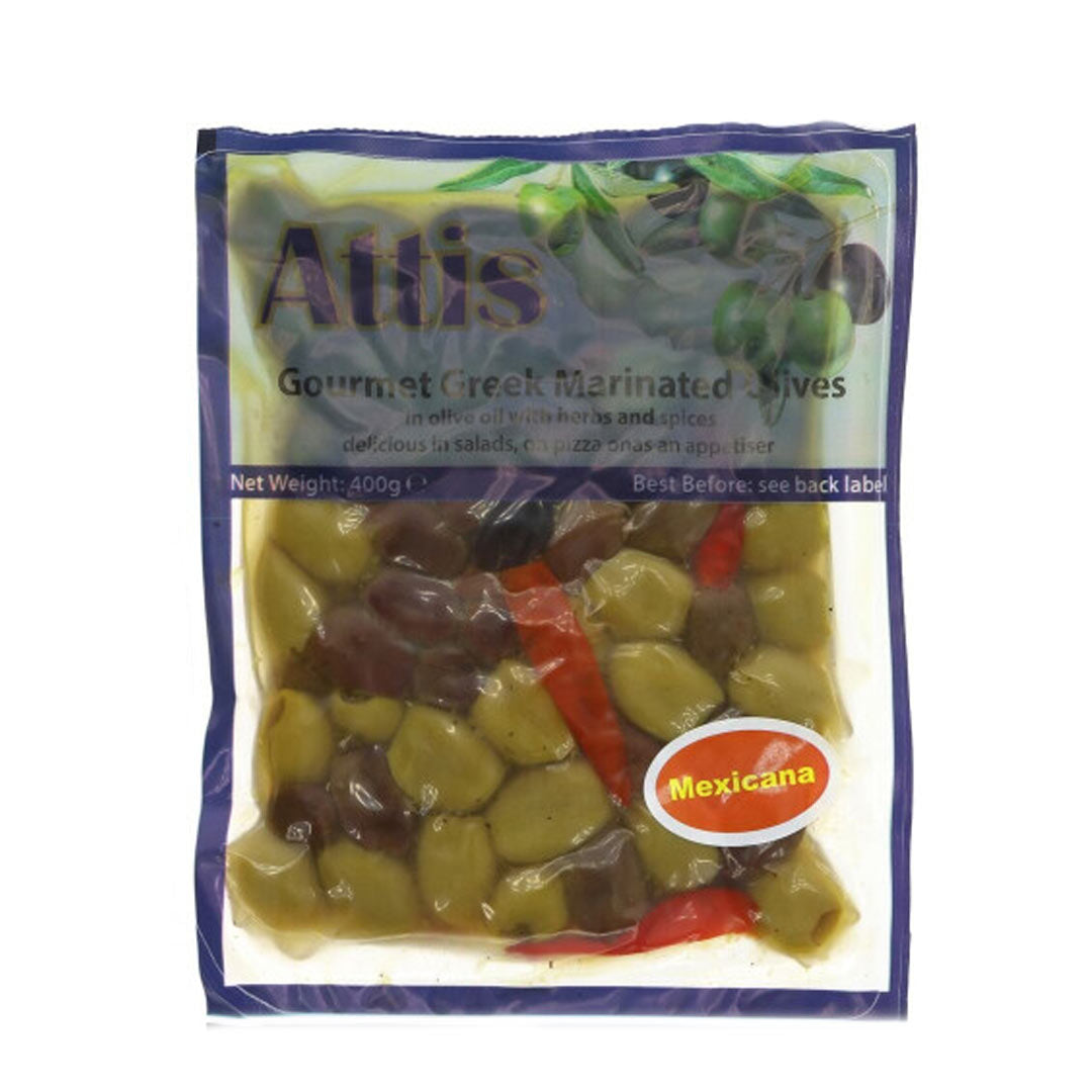 Attis Greek Marinated Olive 400gr