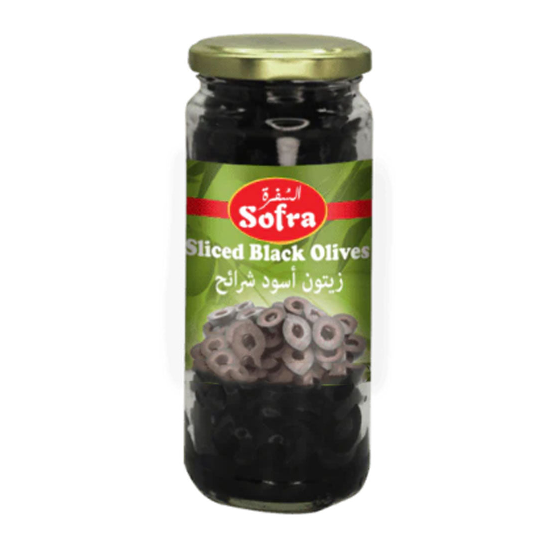 Sofra Sliced Black Olives 900gr