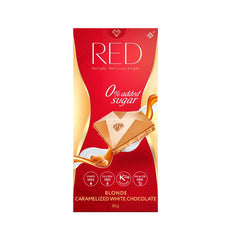 Red delight caramelized white chocolate 85g