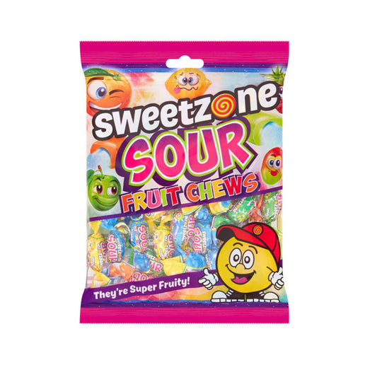 Sweetzone sour fruit chews 180g