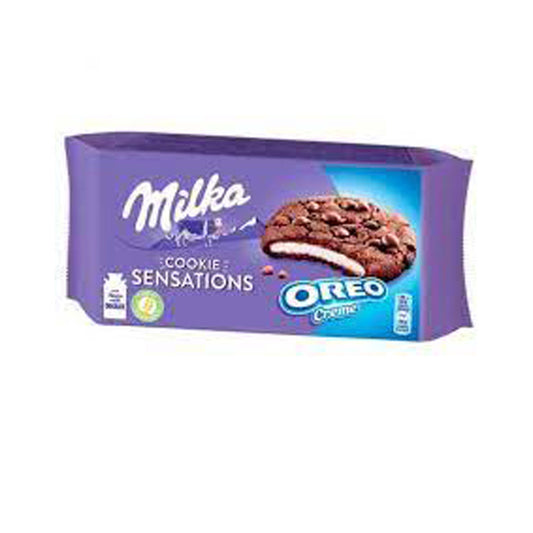 MILKA SENSATIONS OREO CREAM COOKIE 100GR (متوسط رطل) لكل رطل