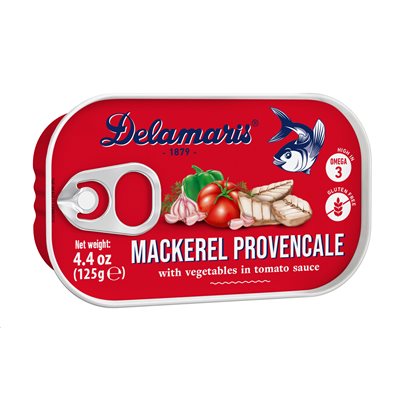 Delamaris Mackerel Provencale 125 gr