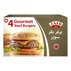 Zaad 4 Gourmet Beef Burger 452g