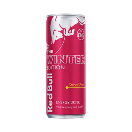 Red Bull The Winter Edition Spiced Pear Energy Drink 250ml