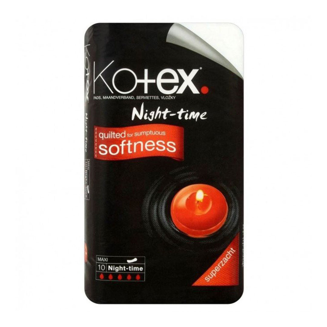 Kotex Maxi Night Time Pads 10 pcs
