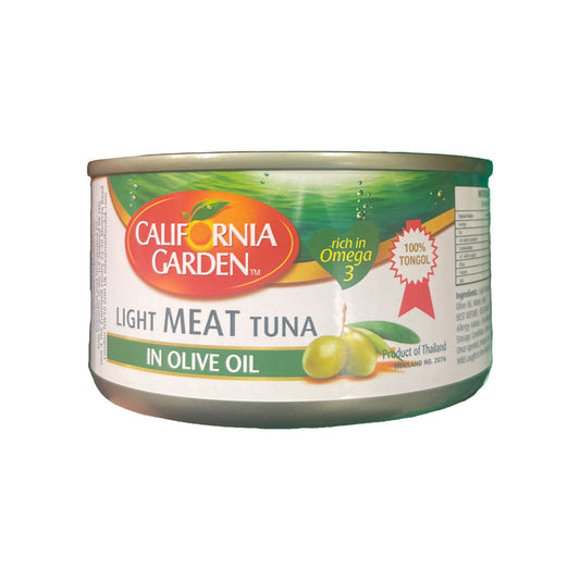 California garden light meat tuna in olive oil 185g