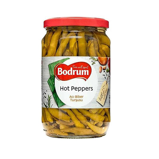 Bodrum Hot Peppers 630g