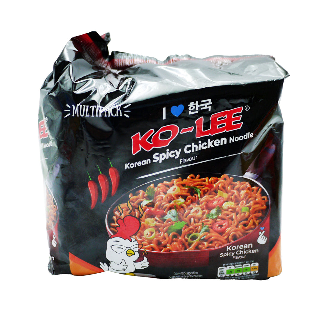 Ko-lee Korean Spicy Chicken Noodles 4x70g